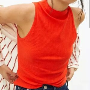 Maeve Vibrant Orange Tank Top
